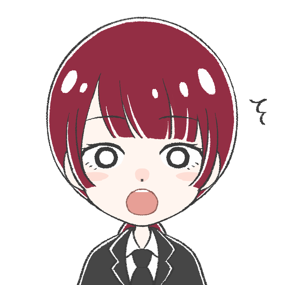 WordPressの費用に驚いている初心者キャラクター